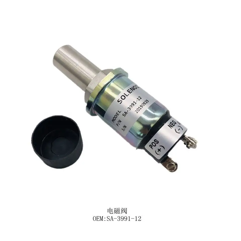 

SA-3991-12 Excavator solenoid valve for electric parts fuel Shut Off /stop Solenoid valve