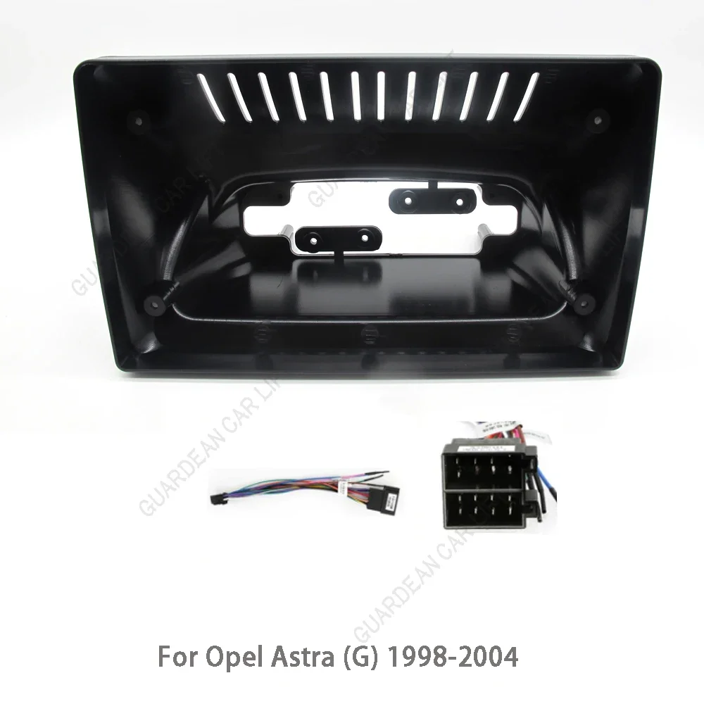 9 Zoll Auto-Fascia-Radio für Opel Astra (G) 1998-2004 Android Stereo-Rahmen-Player 2 Din Head Unit Panel Armaturenbrett-Verkleidung mit Kabel – Detail 1