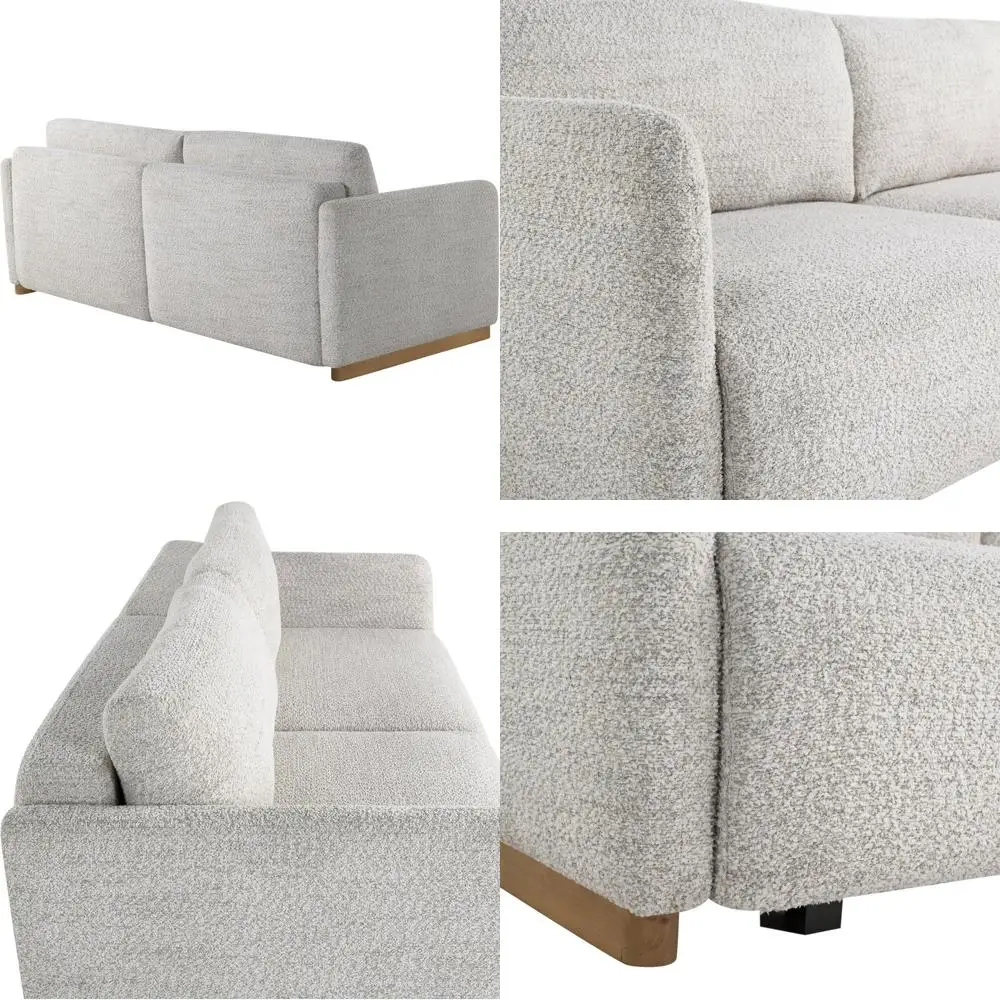 

Раскладной диван-кровать Queen-size 86 с механизмом Dreamglide, технологией Dreamcoil Comfort, из ткани букле цвета слоновой кости