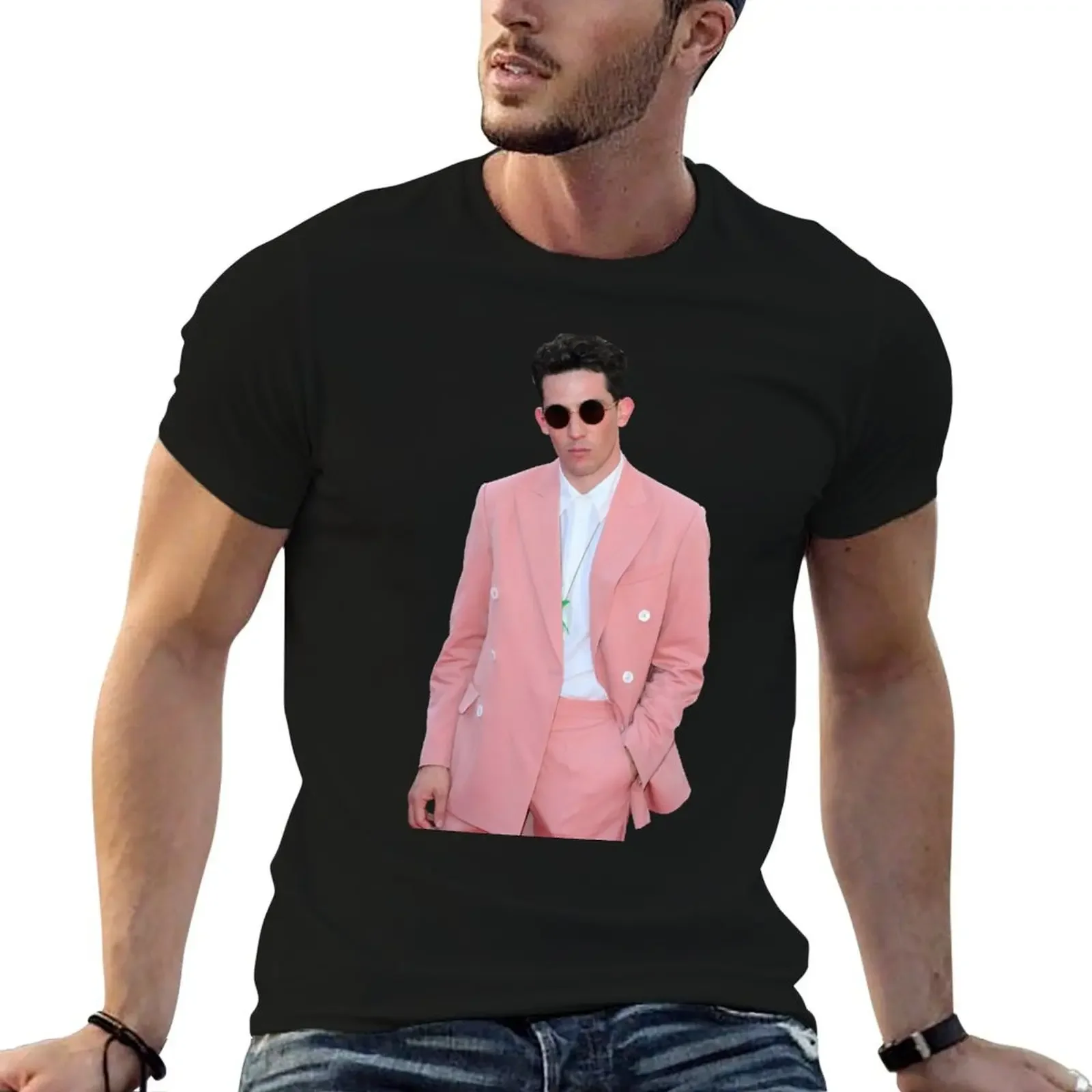 

Josh O'Connor T-Shirt cotton man t-shirts cute clothes oversize t-shirts man tee shirts for men