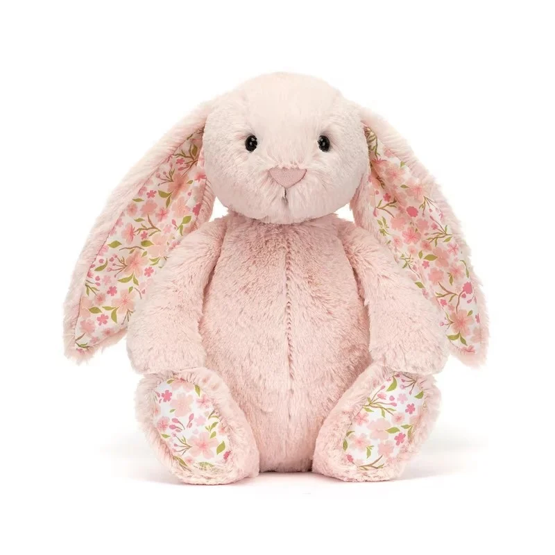 

Популярная плюшевая игрушка Jc Bonnie Rabbit с цветочными ушками, милая мягкая кукла, подушка для дивана, подарок на день рождения для детей, декор для комнаты