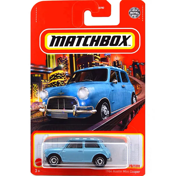 Original Matchbox City Hero Metal Car Model Diecast 1/64 Benz Bentley Toyota Mclaren Mini Cooper Voiture Kids Toys for Boys Gift