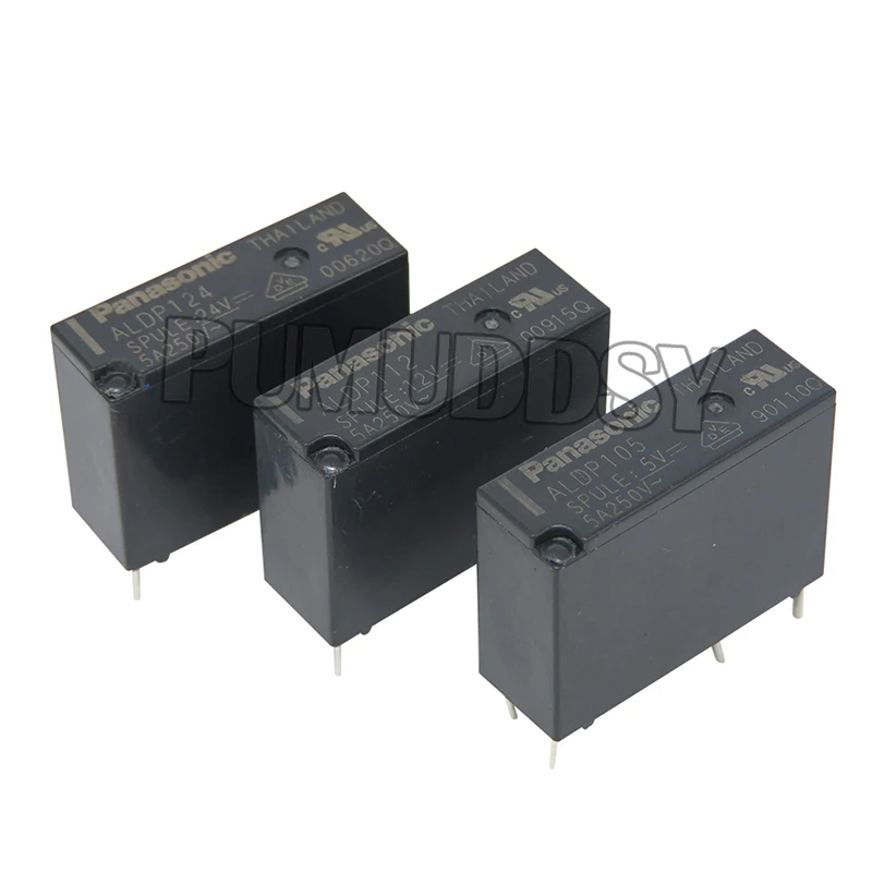 5PCS Relay ALDP105 ALDP112 ALDP124 ALDP105W ALDP112W ALDP124W 5V 12V 24V 5A 250V DIP4 New And Original