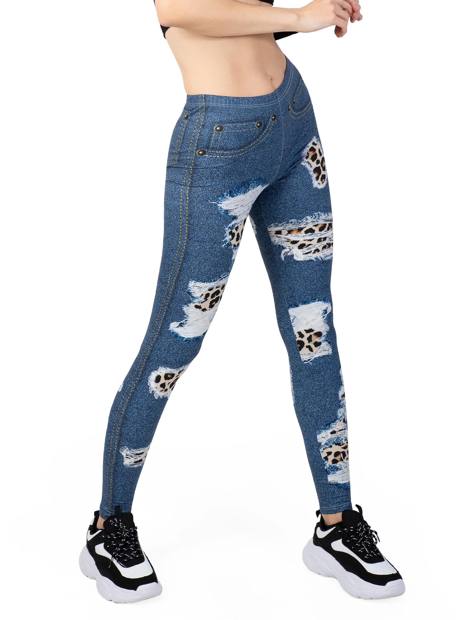 Regular Waisted Leggings for Women, Full Length Capri Buttery Soft Stretchy Yoga Pants