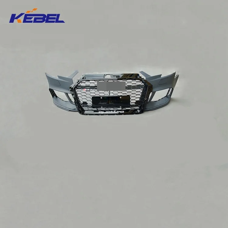 New arrival car accessories modification competitive price auto front bumper kits for Audi RS3