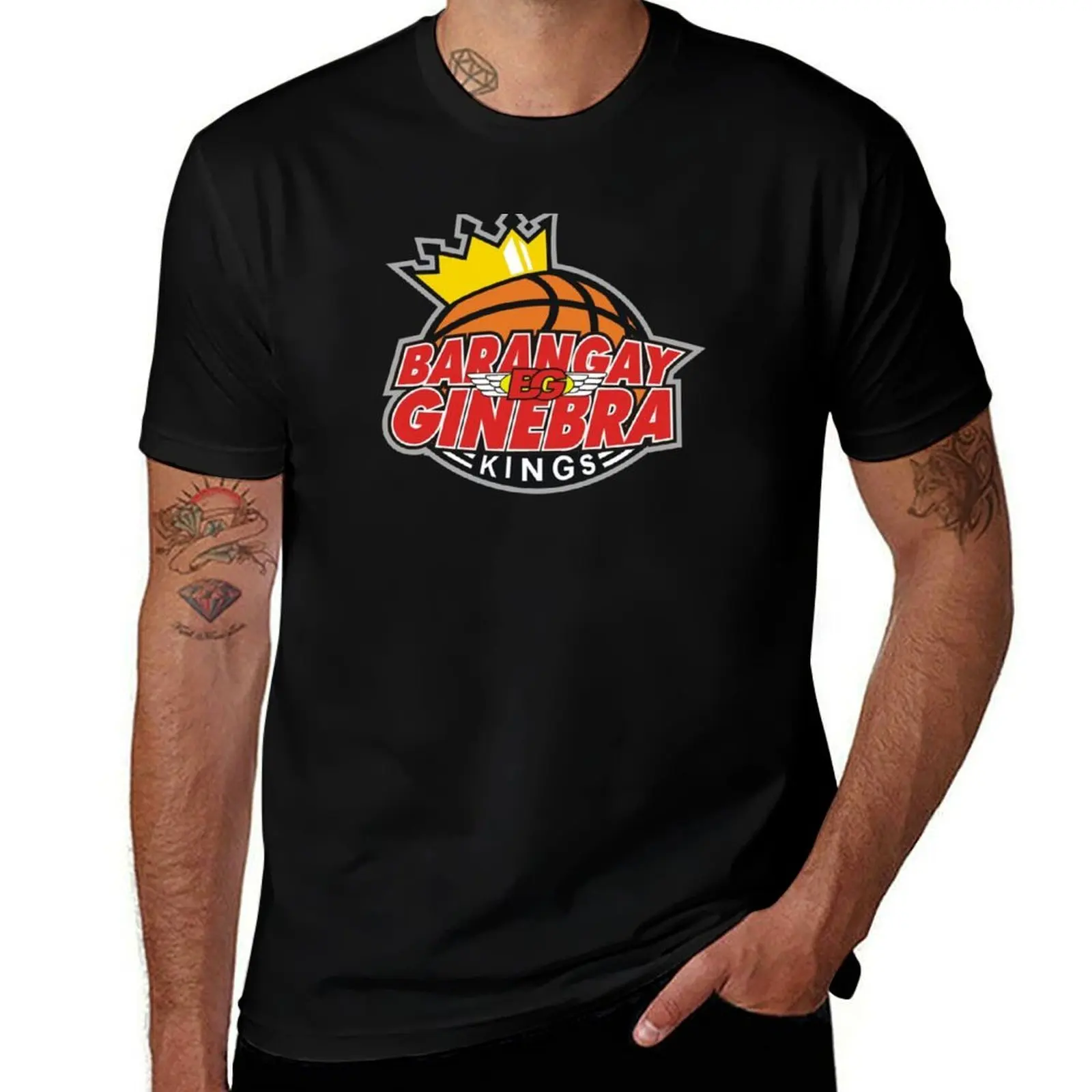 Футболка Barangay Ginebra для занятий спортом на открытом воздухе, легкая футболка для занятий спортом на открытом воздухе