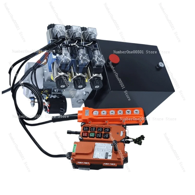 

Industrial Vehicle Mounted Hydraulic Power Unit 12V 24V Dual Voltage Wireless Wired Remote Control Hydraulic Pump Station