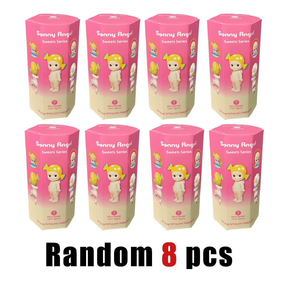 12PCS Sonny Angel Harvest Serie Obst und Tier Anime Figuren Ornamente Puppen Fans Kinder Geschenk zufällig