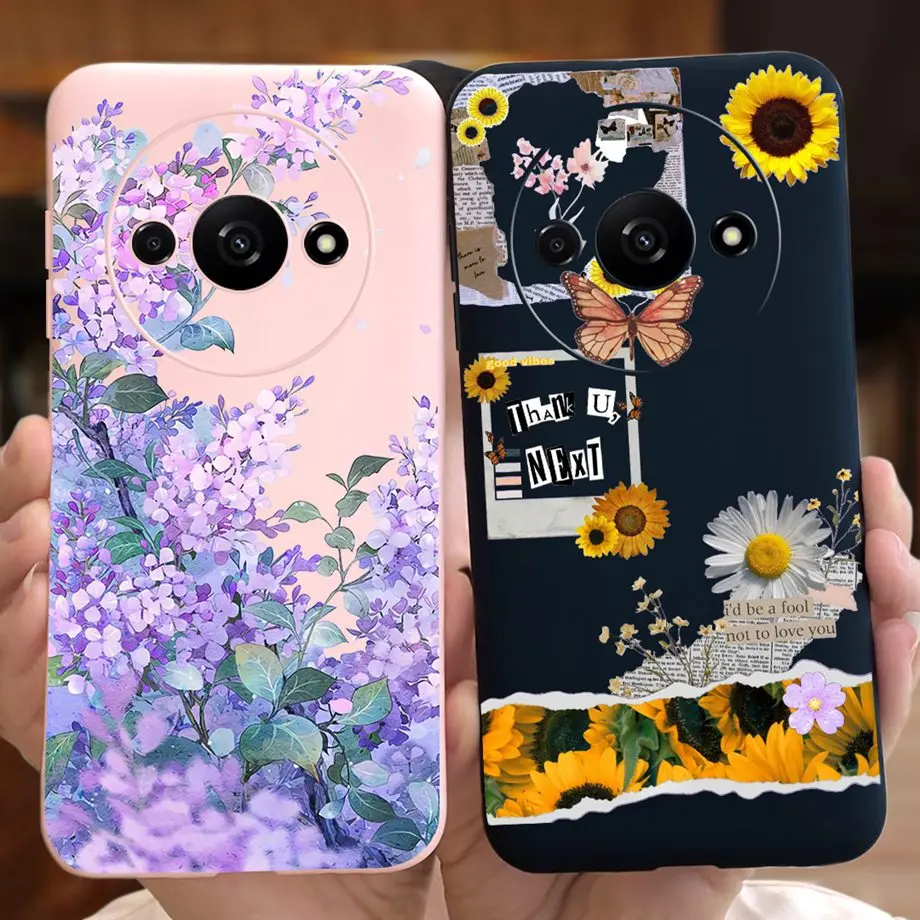 Funda For Xiaomi Redmi A3 Case For Xiaomi Mi A3 RedmiA3 Soft TPU Liquid Silicone Protective Phone Back Cover Fashion Design Capa