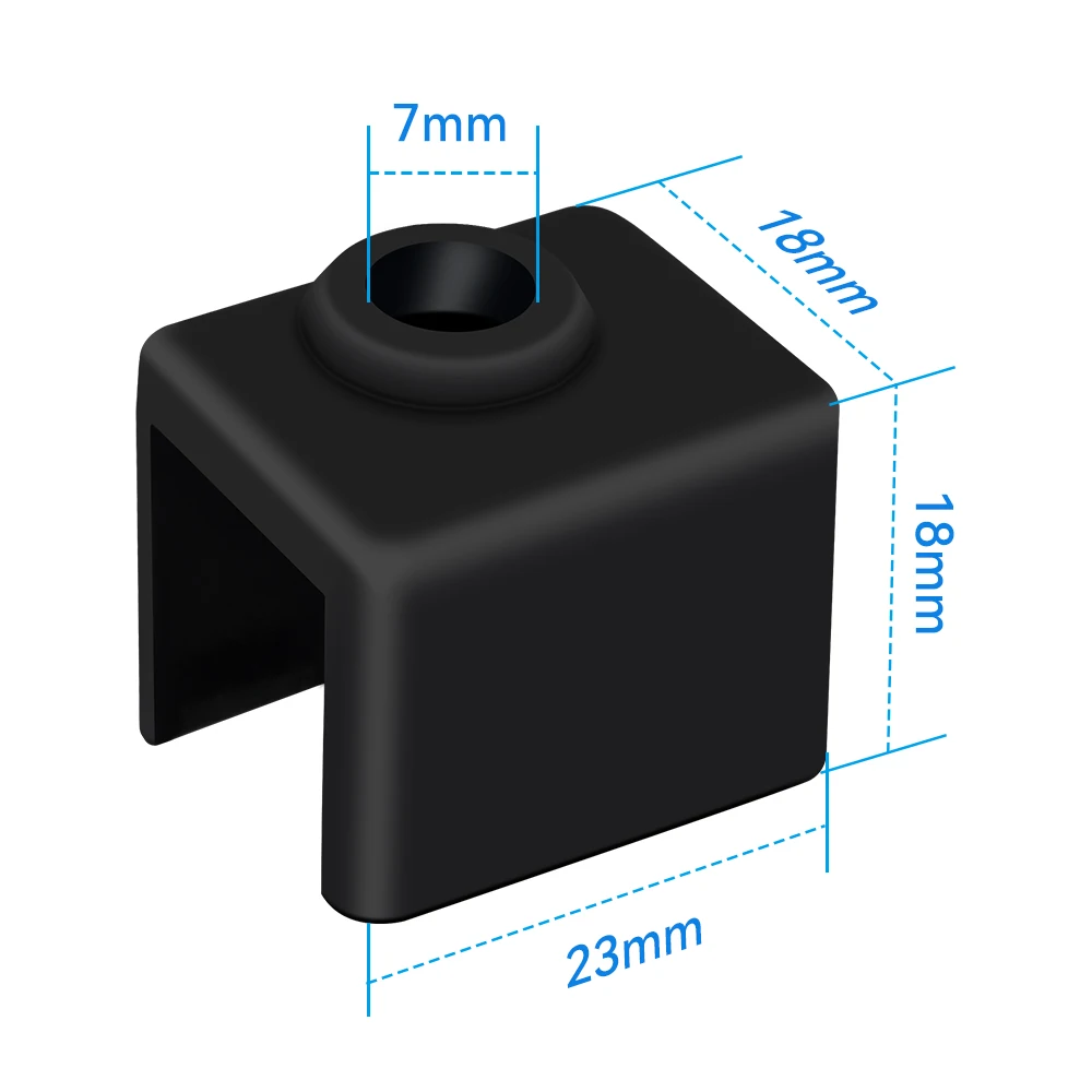 لجوارب السيليكون Elegoo Neptune 4/4 Pro - غطاء Hotend عالي الحرارة لملحقات الطابعة ثلاثية الأبعاد #6