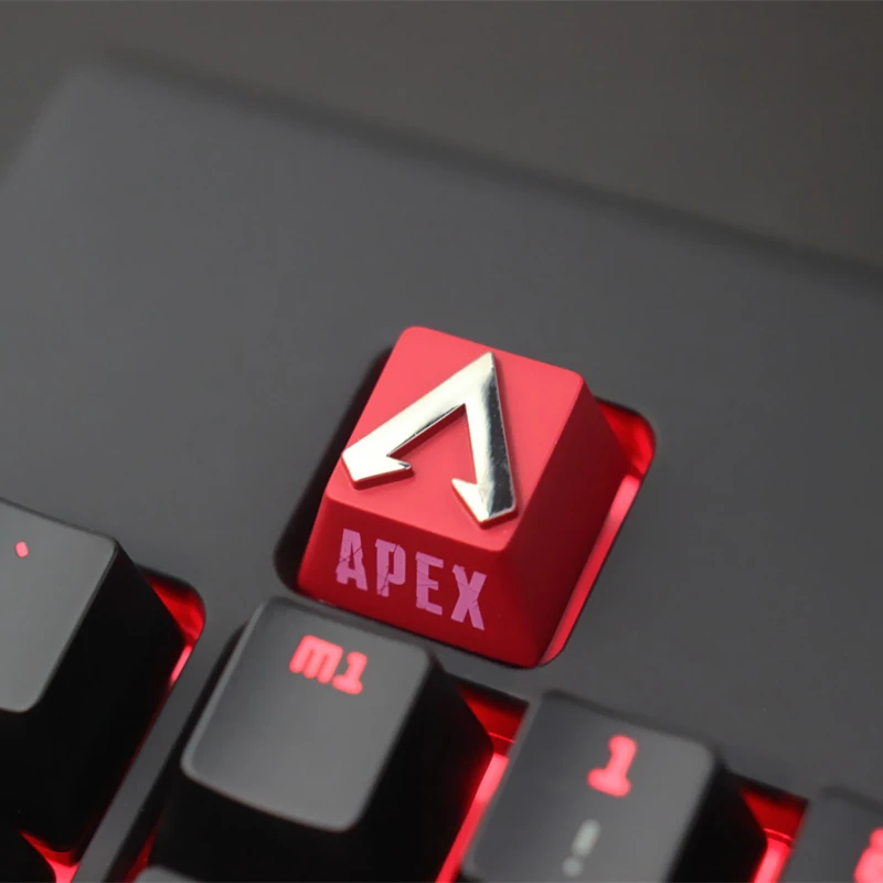 Apex Legends Tema Keycaps, Liga de alumínio personalizado Key Caps, Gaming Acessórios Teclado Mecânico, Mercadoria do jogo Presentes