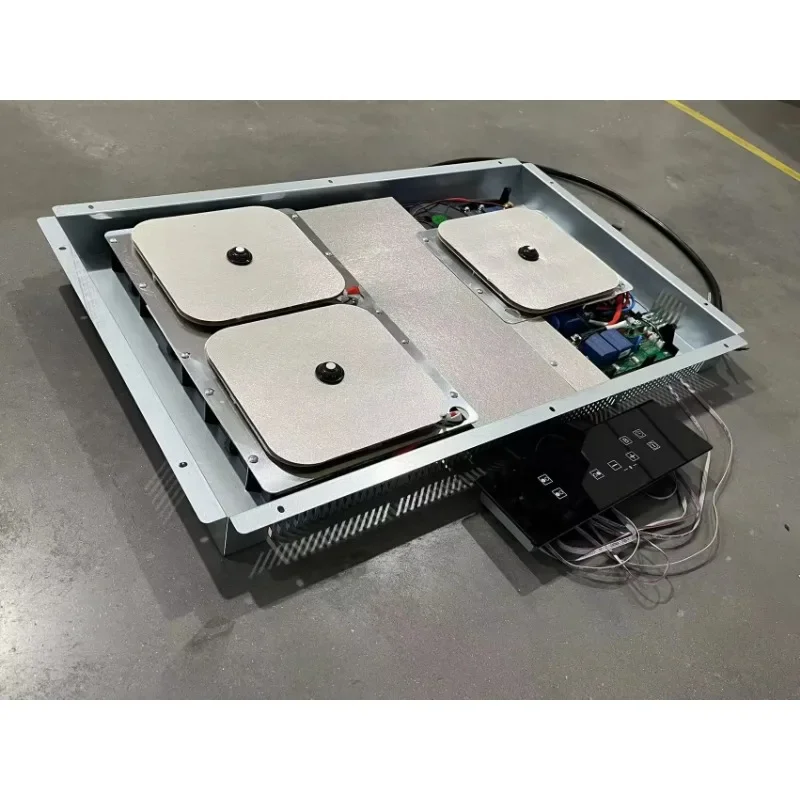 

Hidden 3 Burner Induction Cooktop | Under Counter Countertop Stove for Kitchen Home Use