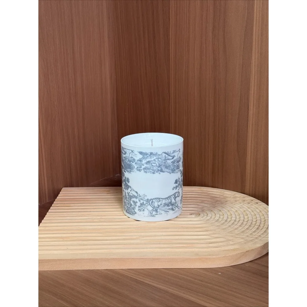 クラシック高級大豆椿セラミック大型円筒アロマキャンドルリビングルーム高級装飾高級ギフト