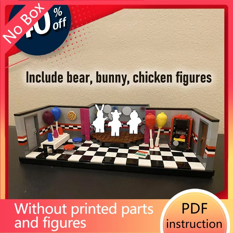 

Игры ужасов, игрушки, фигурки медведей, персонажи кролика, безопасность, офис, ресторан, шоу, сцена, игра ужасов, сцены, строительные блокиCh