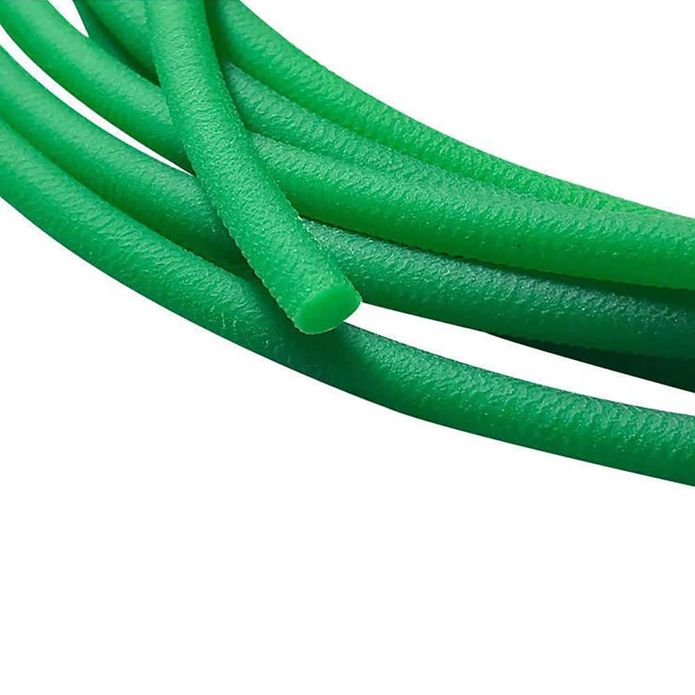 Industrial PU Drive Cord Polyurethane Conveyor Belts 1.5mm-18mm Green Orange Meltable Solid Round Transmission Drive Rope