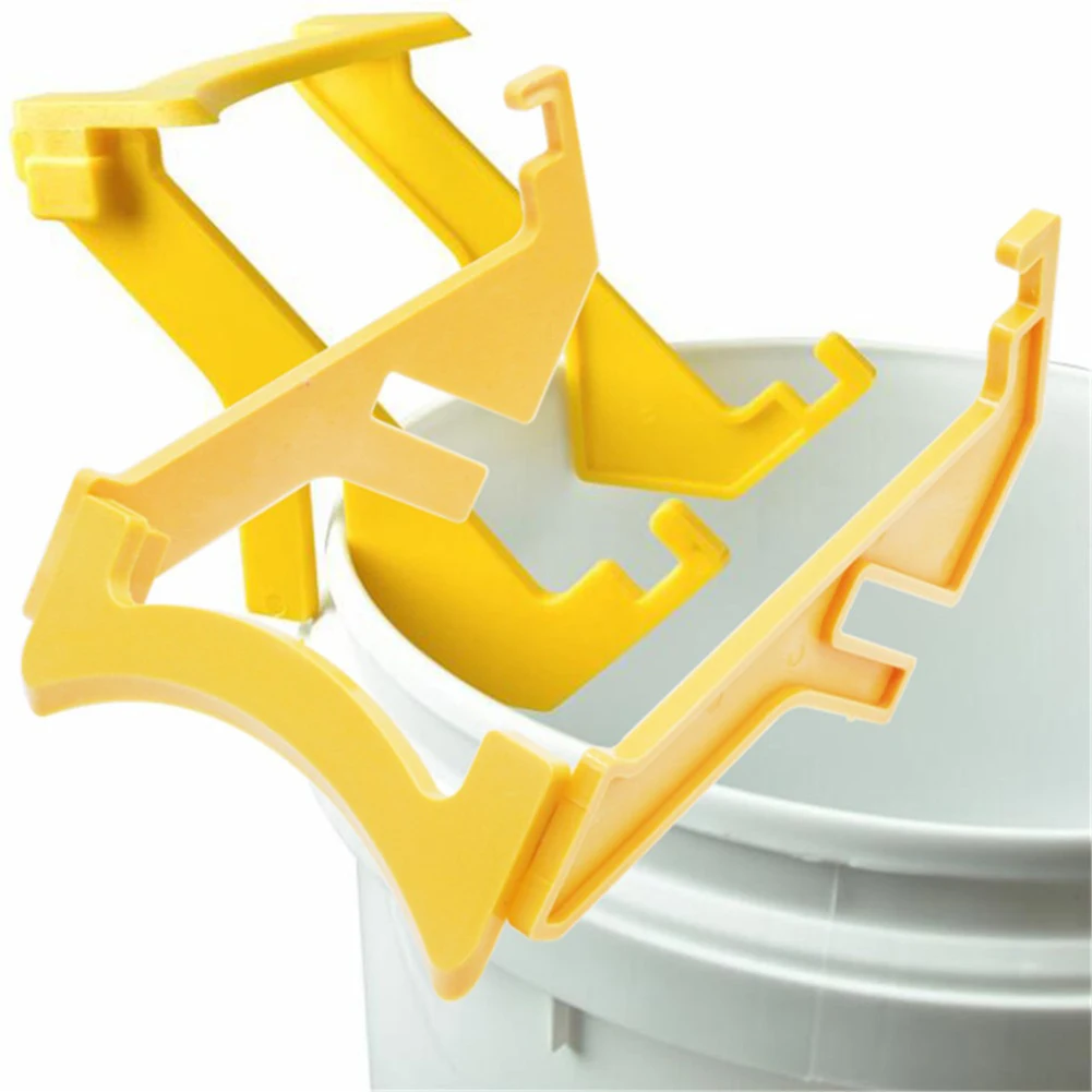 1 Pc Honey Bucket Holder Beekeeping Tools Honey Jar Plastic Honey Bucket Holder Support Honey Bucket Gripper