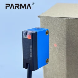 PARMA Background Anti-Reflection Laser Small Spot Photoelectric Sensor Detection Range of 100mm Adjustable GQ3-C441