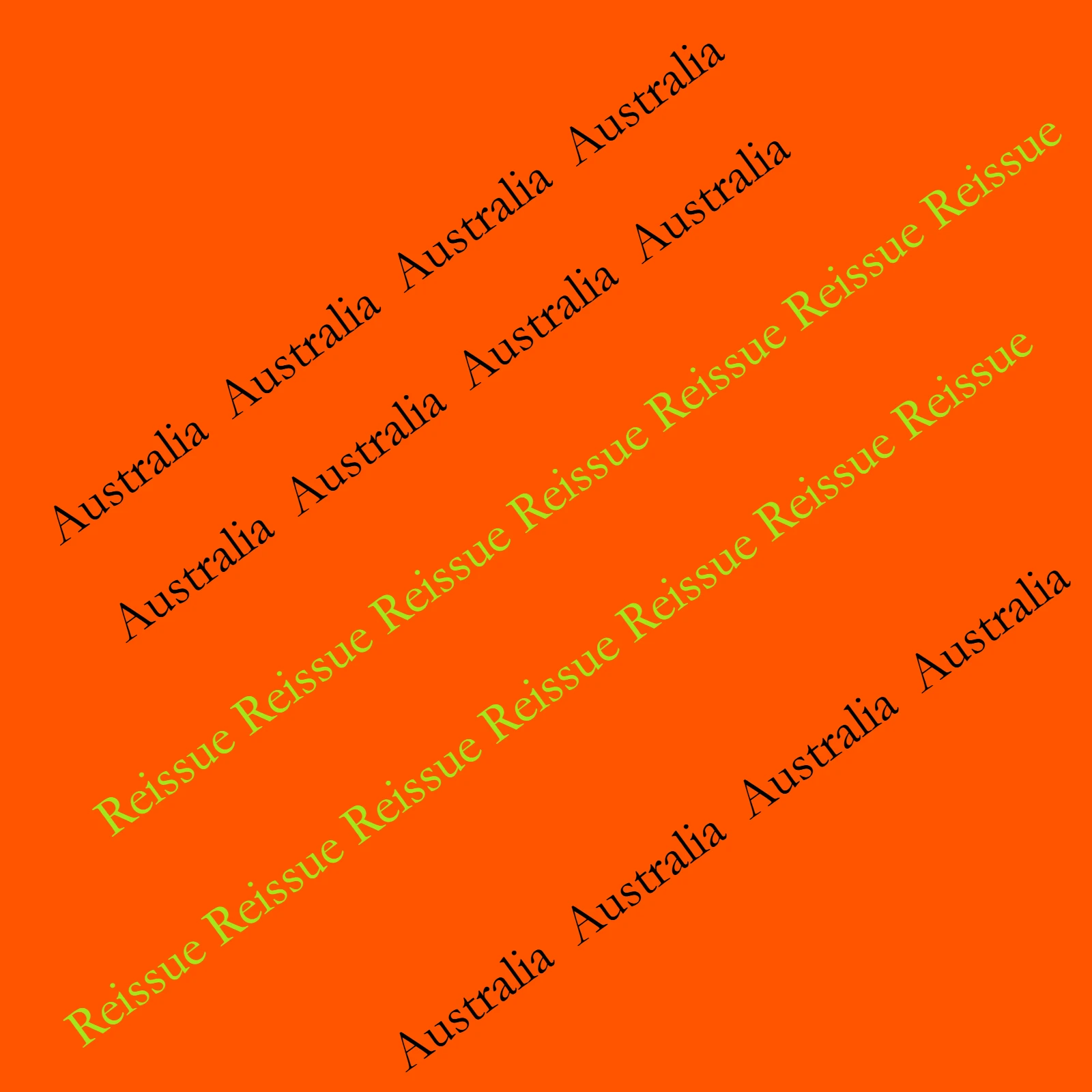 

Перевыпуск Австралии, Австралии Перевыпуск1