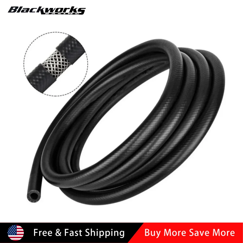 

Резиновый шланг NBR (5/32, 5/8, 1/2 дюйма) для топливных и газовых систем, черный, с быстроразъемным соединением, для систем PCV, отвода паров, охлаждения масла