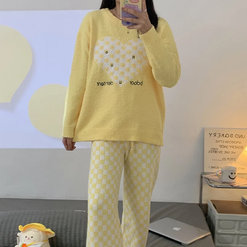 

Комплекты пижам для женщин: классические, удобные, дышащие, мягкие, прочные, простые в уходе, с воротником из твила, для повседневной носки, для сна, весенние, для офиса.