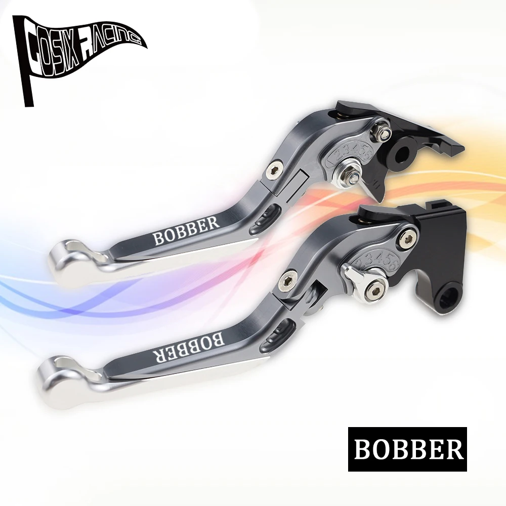 

Fit For BOBBER 2017-2022 Motorcycle CNC Accessories Folding Extendable Brake Clutch Levers Adjustable Handle Set