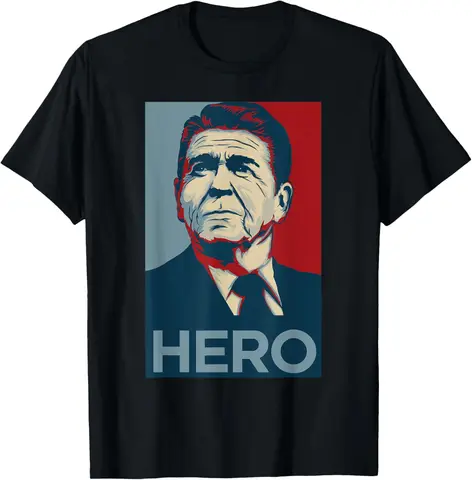 Ronald Reagan, President T-shirt | USA, America Tee T-Shirt,100% cotton