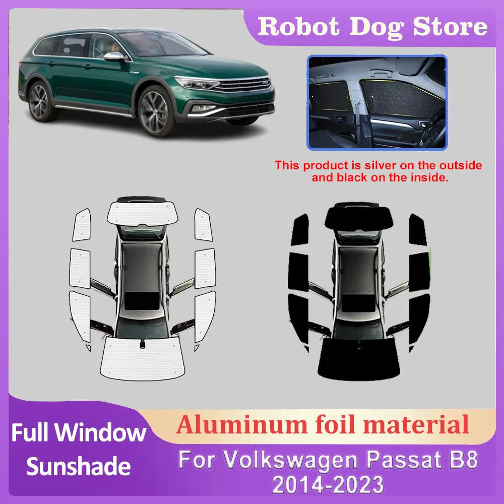 

Солнцезащитный козырек для автомобиля Volkswagen Passat B8, аксессуары для универсала 2014-2023, полная защита от солнца, шторки на окна, солнцезащитные накладки, автомобильные аксессуары