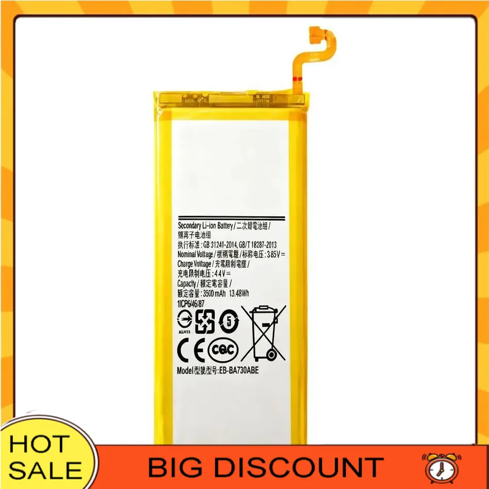 Mobile Phone Battery For Samsung Galaxy A8 Plus A8+ 2018 SM-A730 A730F A730DS A730X Reliable Power Supply 3500Mah EB-BA730ABE