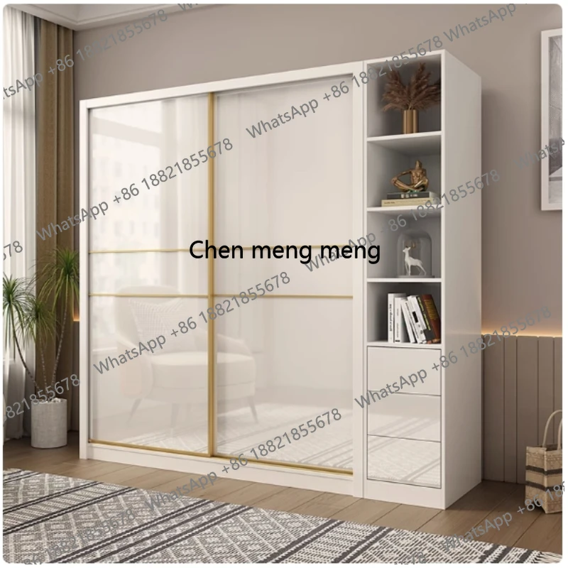 Sliding Door Support Wardrobe Holder Bracket Storage Cabinet Bedroom Wardrobe Clothes Organizer Shelves Guarda Roupa Furniture