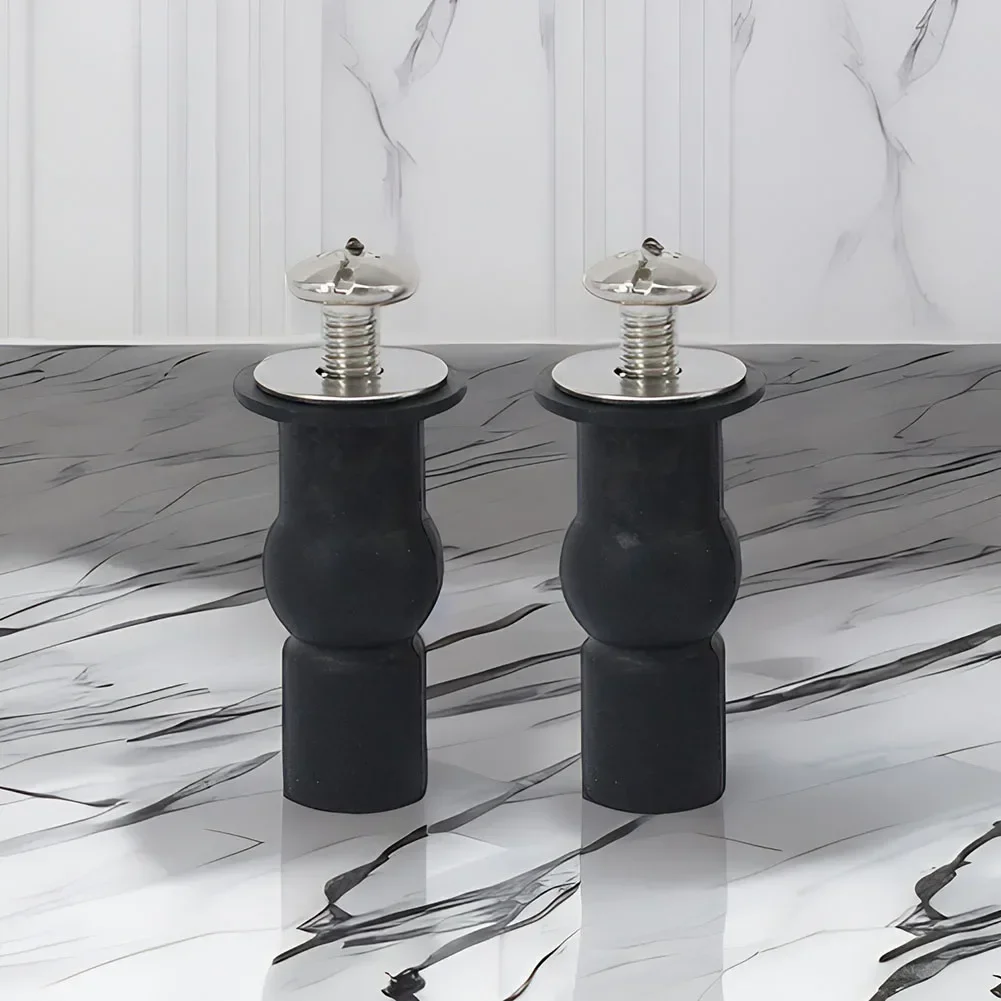 Screws Hinges Toilet Hinges Nice Tight Fit Rubber Plugs Rubber Top Nuts Stainless Steel Toilet Seats Hinges High Quality