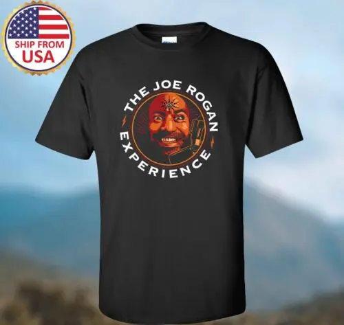 

Joe Rogan Experience Men's Black T-shirt Size S-3XL