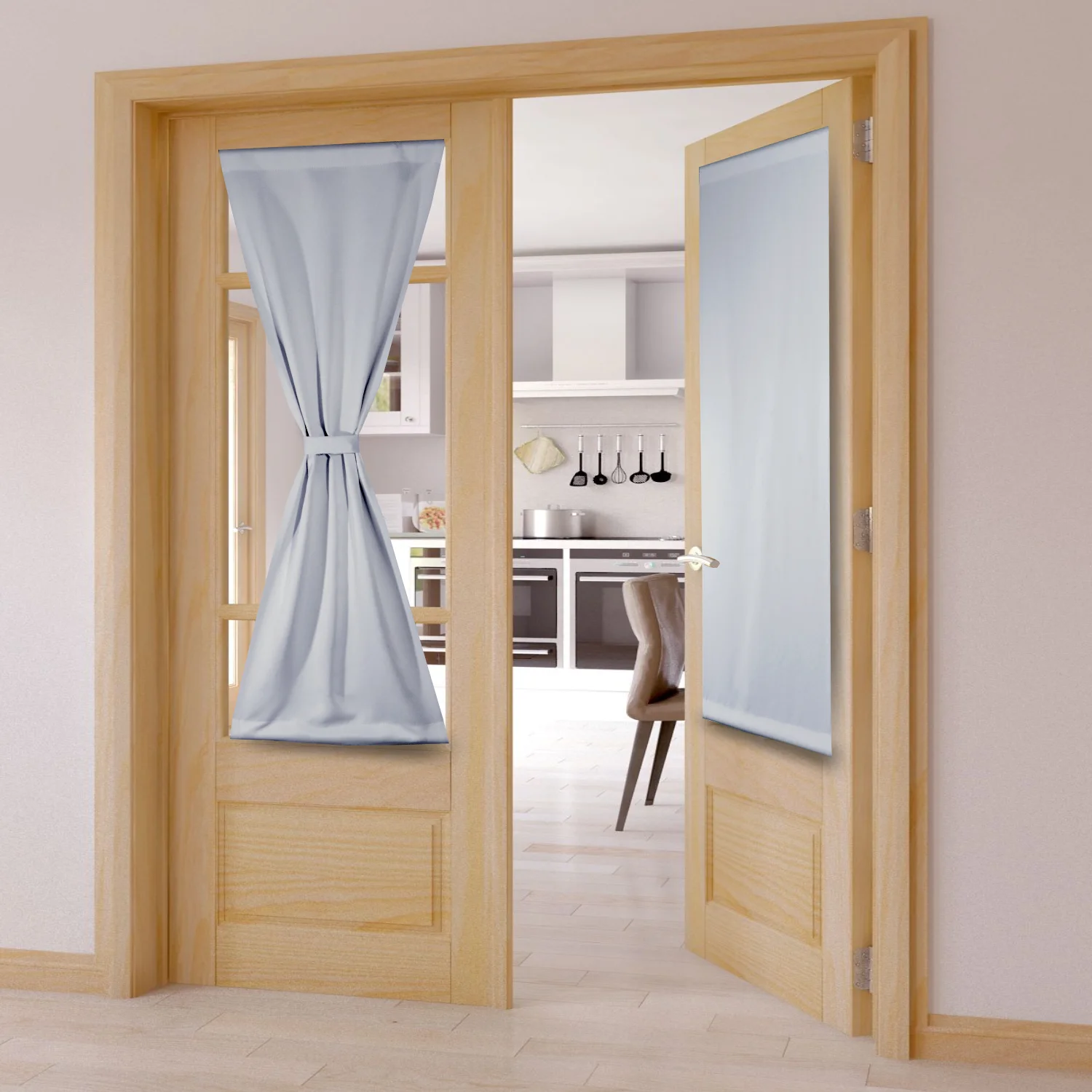 1PC, Thermal Insulated Door Curtain, For Front Door, Window, Bedroom, Living Room, Home Decoration