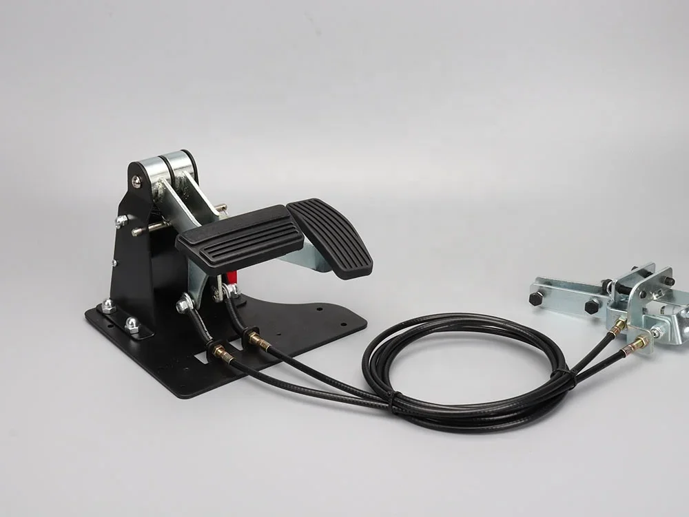 Kabel Universal Dual Control Dual Bremspedal Bremsbeschleuniger für Lehrer