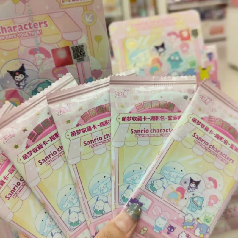 Echte Hot Kayou Sanrio Card Vol.2 Honey Dream Chapter Fun Movie Pack Sanrio Family Anime Collectible Cards Toys Gifts