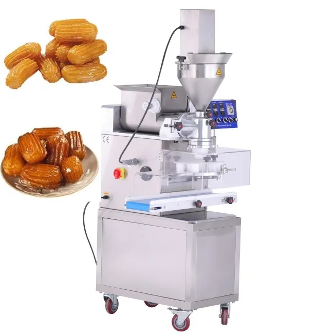 Low Price Automatic Street Food Machine Tulumba Stuffed Churros Making Machine