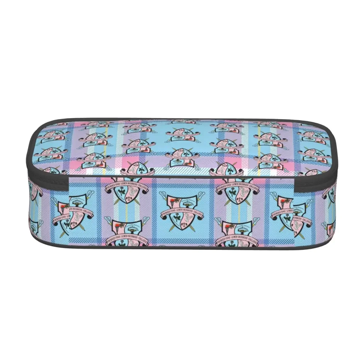 Custom Cute Gamma Phi Delta Pencil Case for Girls Boys African American Sorority Large Capacity Pen Bag Box Stationery - view 4