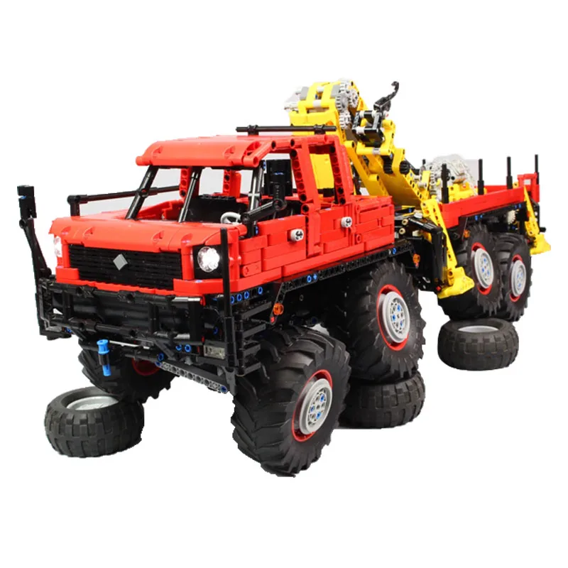 Classic MOC-15805 Building Block 8 × 8 off-road rescue crane 3053PCS splicing assembly parts adult children's toy birthday gift