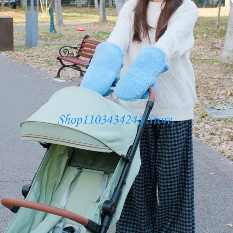 

1 Pair Secure Fixing Glove Comfort Hand Warmer for Strollers Parenting Essential