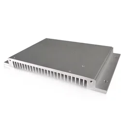 Aluminum Alloy Heat Sink Profile 195mm Width 18mm High for Frequency Converter Electronic Heatsink 195x18x100-400mm Size