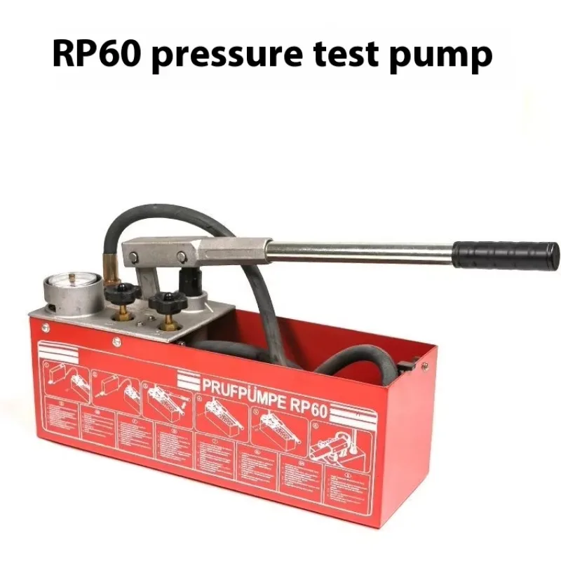 

Portable Manual Pressure Test Pump Device for PPR Tap Water Pipe Floor Heating Machine Testing Water Pipe Tester Floor Pump