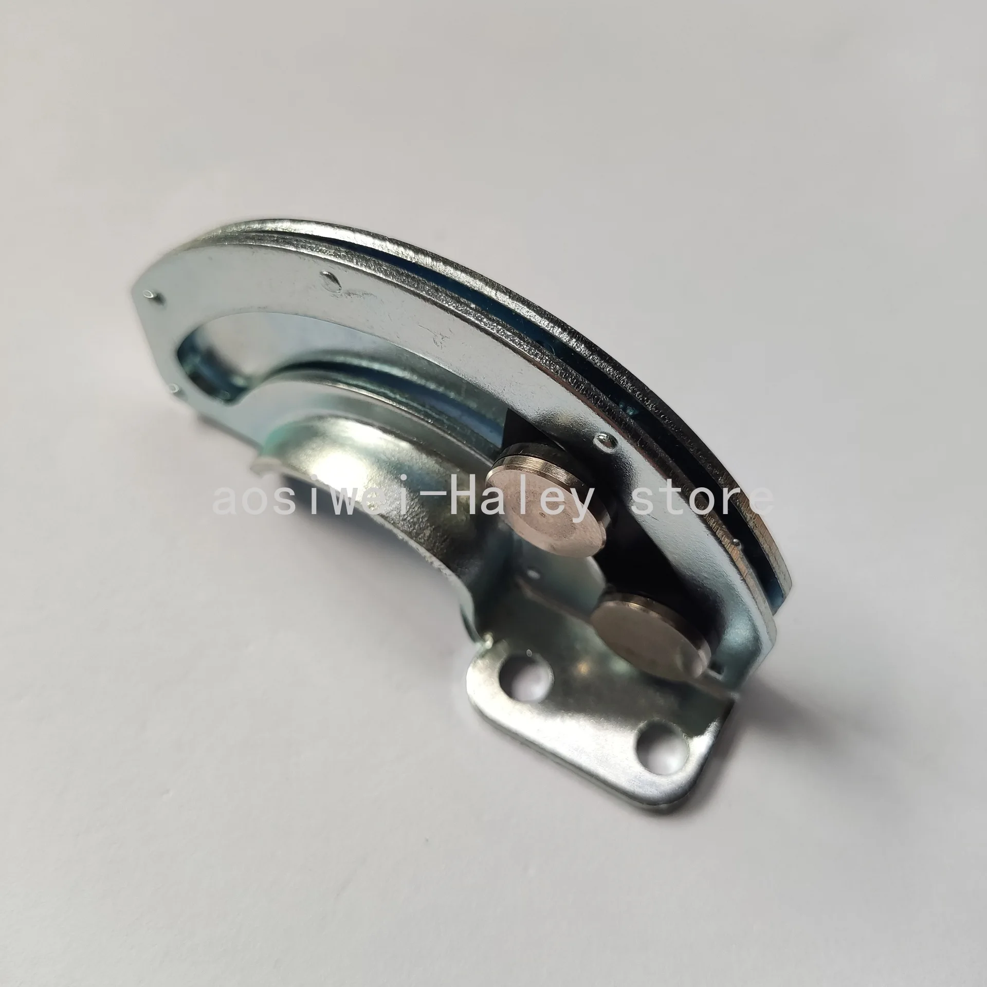 Bisagra oculta de 90 grados, equipo Industrial, puerta de gabinete, límite deslizante de acero al carbono, bisagras fijas, herrajes para muebles, 2 uds.