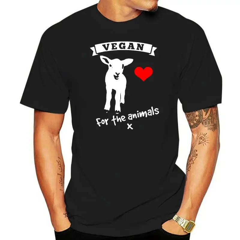 Fashion New Top Tees Tshirts  Vegan T-Shirt. New animal rights clothing.T shirts