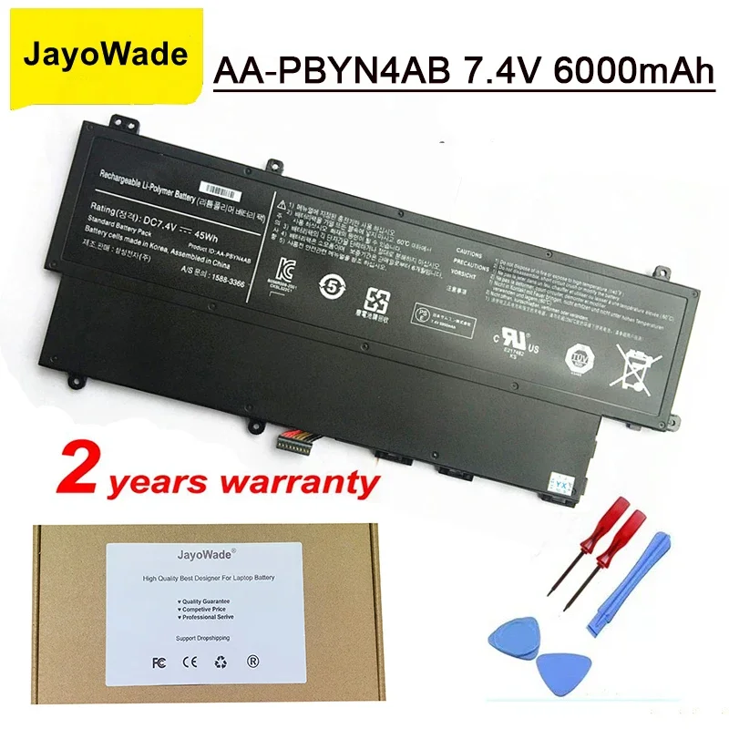 AA-PBYN4AB Laptop Battery for Samsung 530U3 Series HT3691FC700364 530U3C NP530V3C NP530U3C 535U3C 530U3B NP530U3B 6000 Batteries