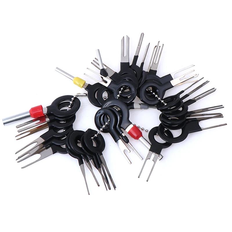 36Pcs Car Terminal Removal Tool Wire Connector Extractor Puller Release Pin