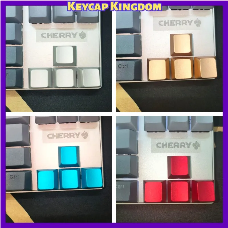 Aluminum alloy CNC mechanical keyboard metal Arrow Keycaps Cherry R1 Profile custom Artisan Keycap gaming keyboard Collect Gift