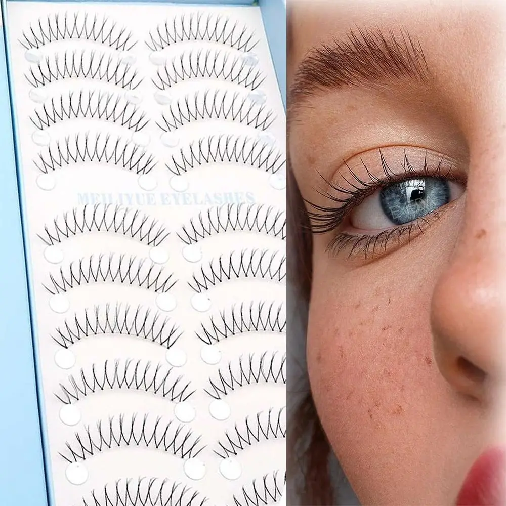 Frauen Schönheit Kpop Idol Stil Falsche Wimpern Volle Streifen U Form Wimpern Flauschigen Volumen Augen Make-Up Zubehör für Mädchen