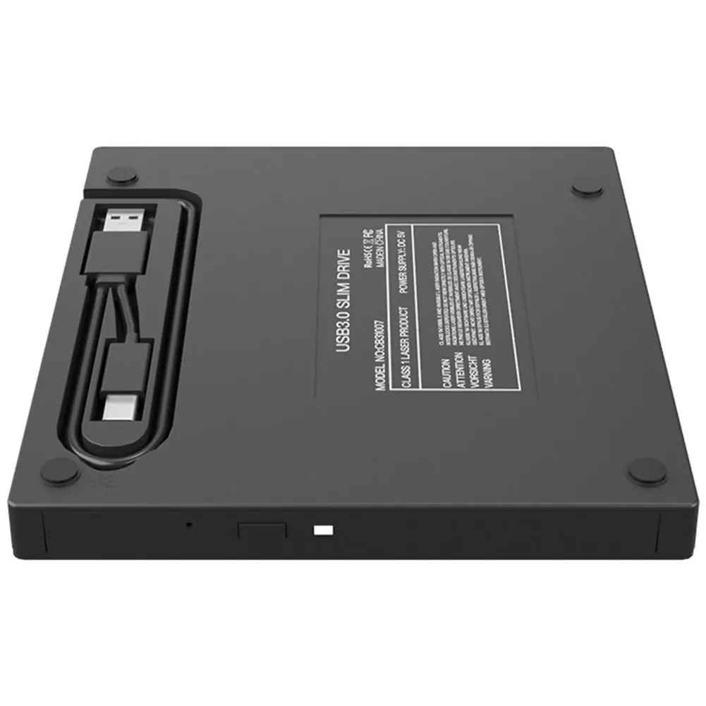 CD/DVD-Player USB 3,0 Typ C tragbarer CD-DVD-Brenner kompatibel mit Win Mac OS tragbares CD-Laufwerk TF für MacBook Laptop