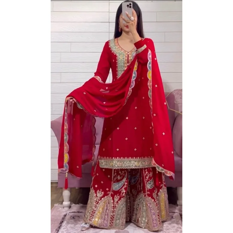 Salwar Kameez New Bolywood Pakistan Indian Designer Wedding Party Costume