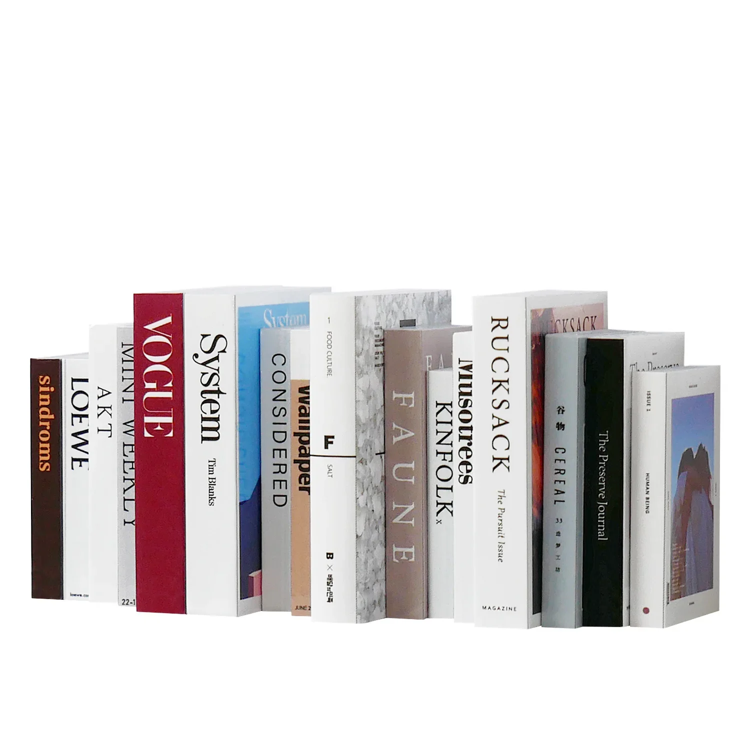 Miniature Scene Mini Books Fashion Magazine Dollhouse Furniture Mini Comic Notebook Doll House Decoration Accessories