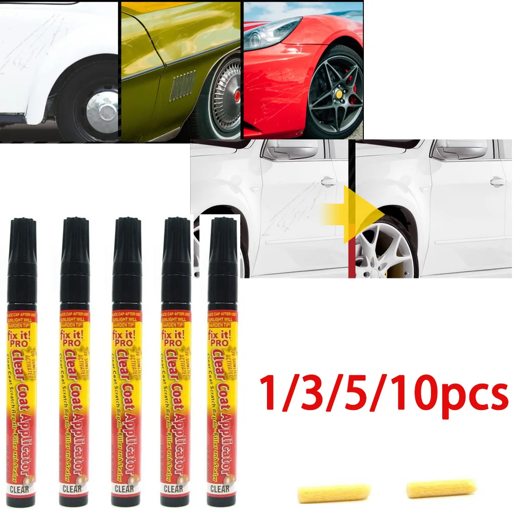 

Ручка-маркер для ремонта царапин на автомобиле, с толстым стержнем из цельной меди, водостойкий маркер для подкраски, аппликатор для прозрачного покрытия, для ухода и ремонта кузова автомобиля